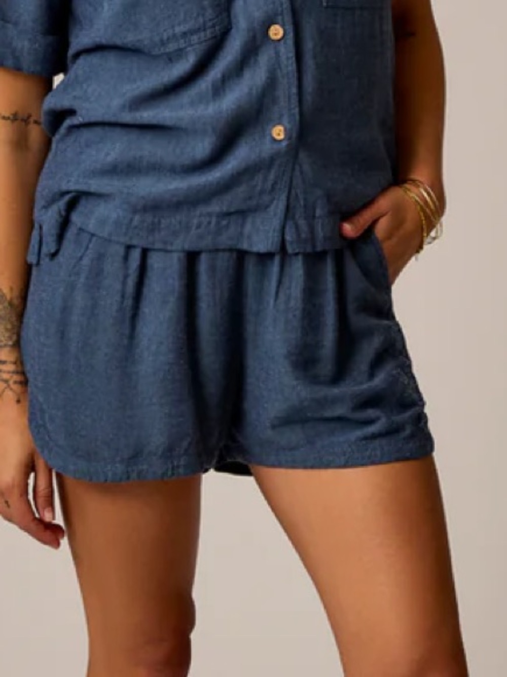 Carve Designs Rhett Linen Shorts NWT